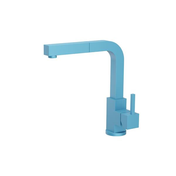 Flusso - Deus - Dual Spray Stainless Steel Kitchen Faucet With Pull Out