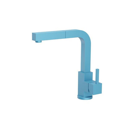 Flusso - Deus - Dual Spray Stainless Steel Kitchen Faucet With Pull Out
