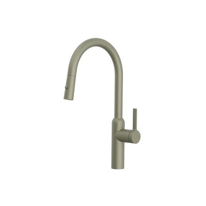 Flusso - Ziel - Dual Spray Stainless Steel Kitchen Faucet With Pull Out