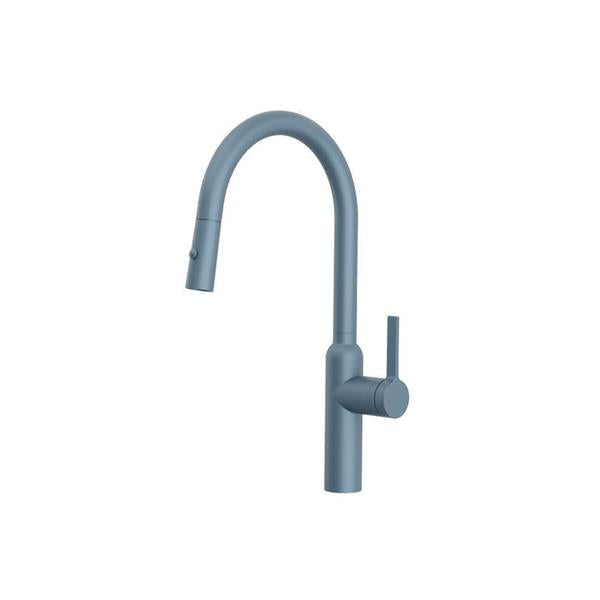 Flusso - Ziel - Dual Spray Stainless Steel Kitchen Faucet With Pull Out