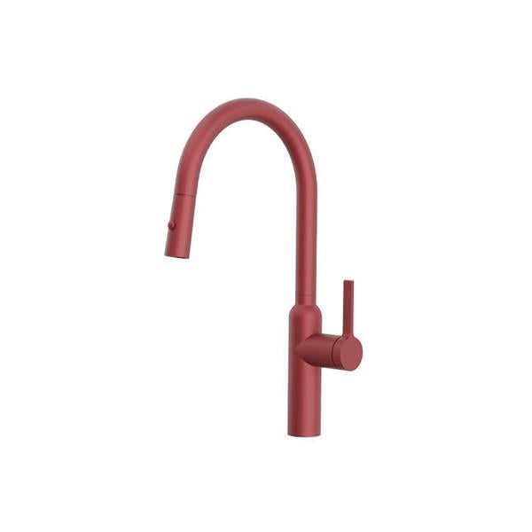 Flusso - Ziel - Dual Spray Stainless Steel Kitchen Faucet With Pull Out