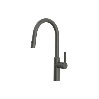 Flusso - Ziel - Dual Spray Stainless Steel Kitchen Faucet With Pull Out