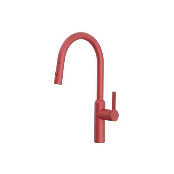 Flusso - Ziel - Dual Spray Stainless Steel Kitchen Faucet With Pull Out