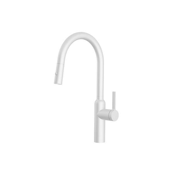Flusso - Ziel - Dual Spray Stainless Steel Kitchen Faucet With Pull Out