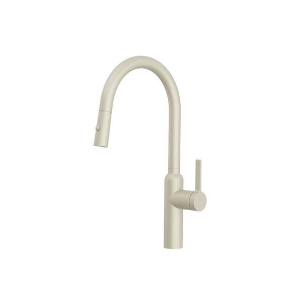 Flusso - Ziel - Dual Spray Stainless Steel Kitchen Faucet With Pull Out