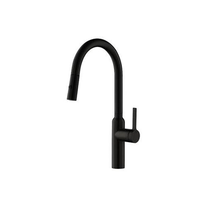 Isenberg - Ziel - Dual Spray Stainless Steel Kitchen Faucet With Pull Out