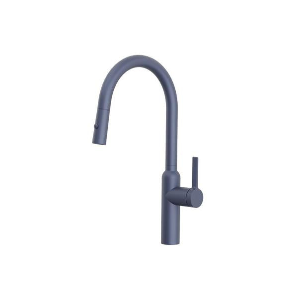 Flusso - Ziel - Dual Spray Stainless Steel Kitchen Faucet With Pull Out