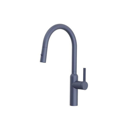 Flusso - Ziel - Dual Spray Stainless Steel Kitchen Faucet With Pull Out