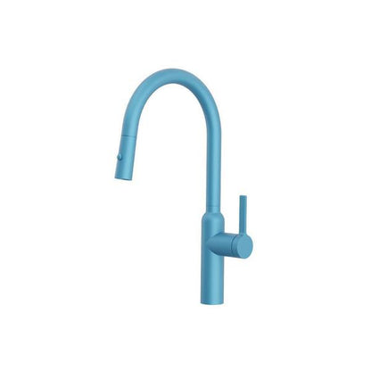 Flusso - Ziel - Dual Spray Stainless Steel Kitchen Faucet With Pull Out