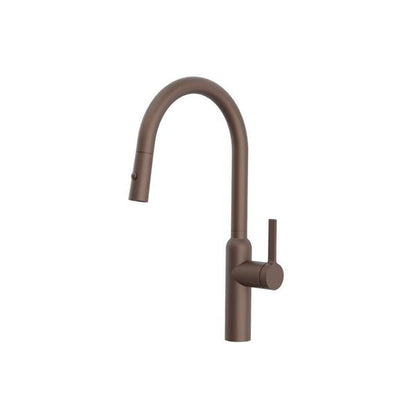 Flusso - Ziel - Dual Spray Stainless Steel Kitchen Faucet With Pull Out
