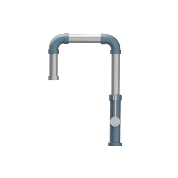 Flusso - Tanz - Stainless Steel Kitchen Faucet With Side Sprayer