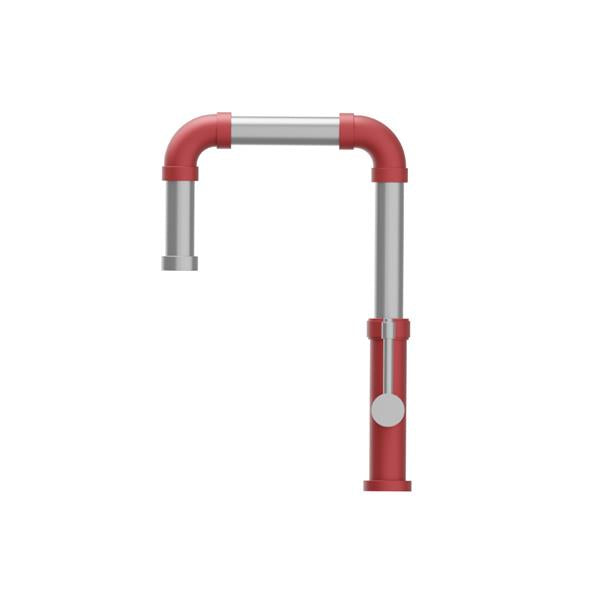 Flusso - Tanz - Stainless Steel Kitchen Faucet With Side Sprayer