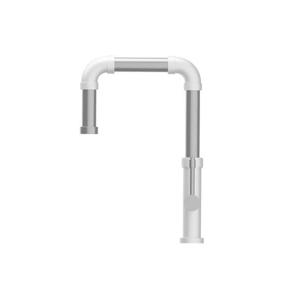 Flusso - Tanz - Stainless Steel Kitchen Faucet With Side Sprayer