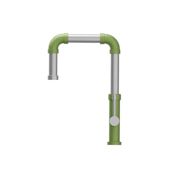 Flusso - Tanz - Stainless Steel Kitchen Faucet With Side Sprayer