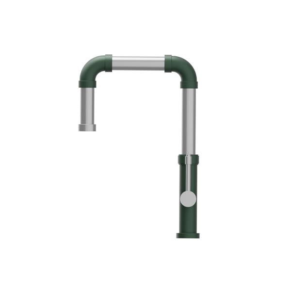 Flusso - Tanz - Stainless Steel Kitchen Faucet With Side Sprayer