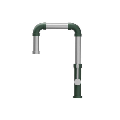 Flusso - Tanz - Stainless Steel Kitchen Faucet With Side Sprayer