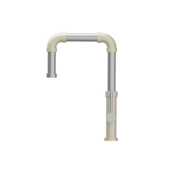 Flusso - Tanz - Stainless Steel Kitchen Faucet With Side Sprayer