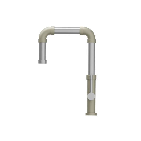 Flusso - Tanz - Stainless Steel Kitchen Faucet With Side Sprayer