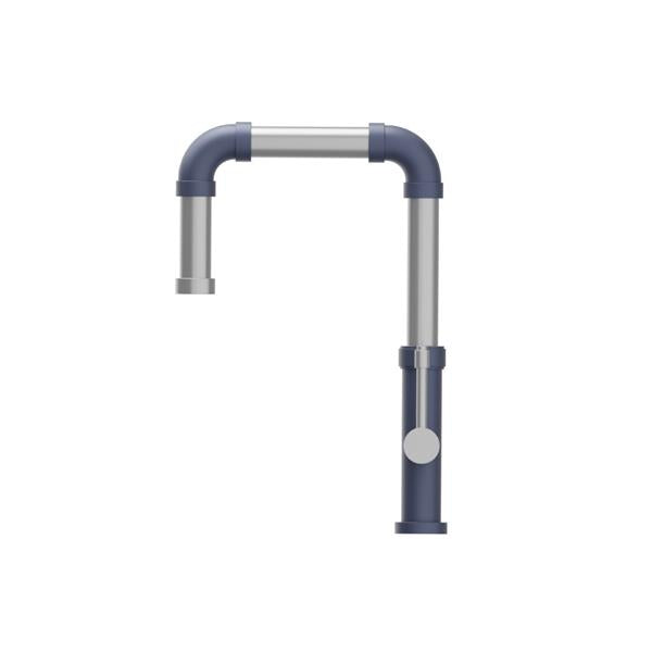 Flusso - Tanz - Stainless Steel Kitchen Faucet With Side Sprayer