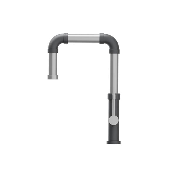 Flusso - Tanz - Stainless Steel Kitchen Faucet With Side Sprayer