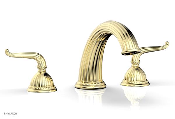 Phylrich - Georgian & Barcelona Deck Mounted Tub Set Trim Only - lever Handle