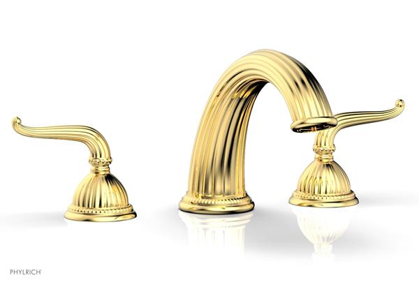 Phylrich - Georgian & Barcelona Deck Mounted Tub Set Trim Only - lever Handle