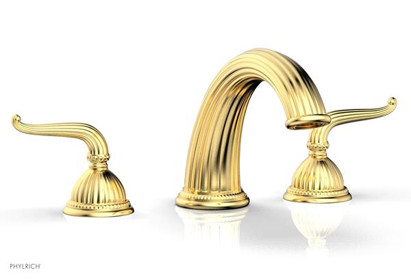 Phylrich - Georgian & Barcelona Deck Mounted Tub Set Trim Only - lever Handle