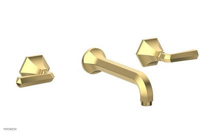 Phylrich - Le Verre La Crosse Wall Tub Set Trim Only - Lever Handles