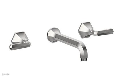 Phylrich - Le Verre La Crosse Wall Tub Set Trim Only - Lever Handles