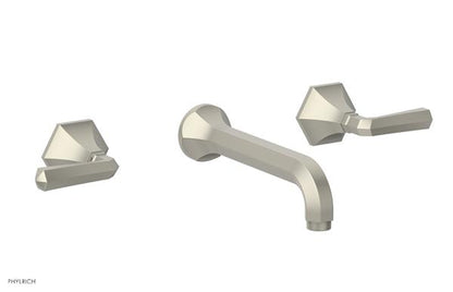 Phylrich - Le Verre La Crosse Wall Tub Set Trim Only - Lever Handles