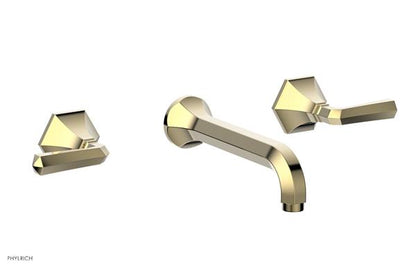 Phylrich - Le Verre La Crosse Wall Tub Set Trim Only - Lever Handles