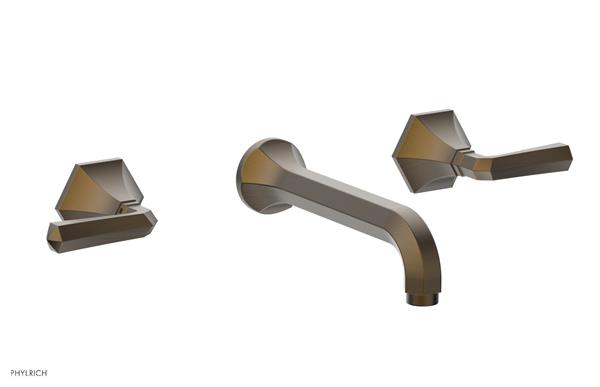Phylrich - Le Verre La Crosse Wall Tub Set Trim Only - Lever Handles