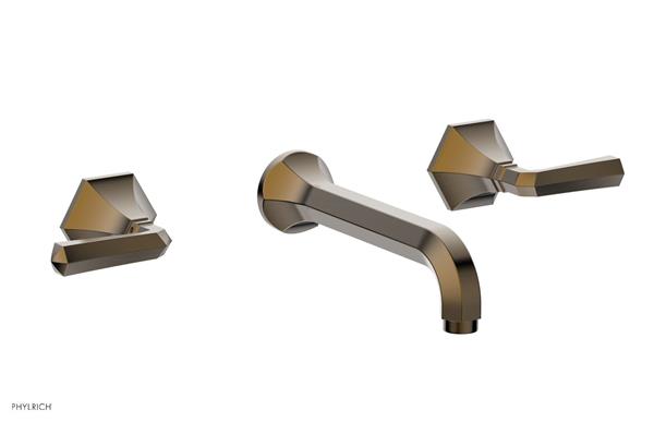 Phylrich - Le Verre La Crosse Wall Tub Set Trim Only - Lever Handles