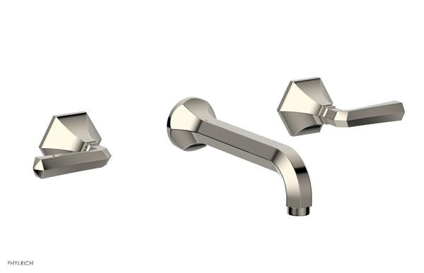 Phylrich - Le Verre La Crosse Wall Tub Set Trim Only - Lever Handles