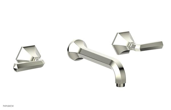 Phylrich - Le Verre La Crosse Wall Tub Set Trim Only - Lever Handles