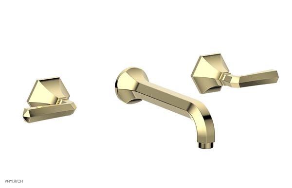 Phylrich - Le Verre La Crosse Wall Tub Set Trim Only - Lever Handles