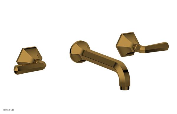 Phylrich - Le Verre La Crosse Wall Tub Set Trim Only - Lever Handles