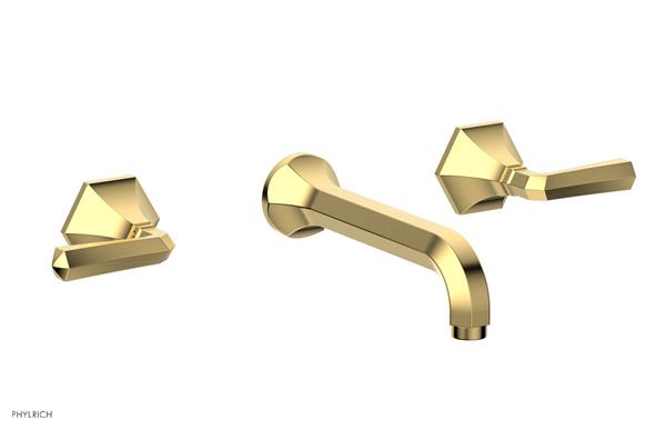 Phylrich - Le Verre La Crosse Wall Tub Set Trim Only - Lever Handles
