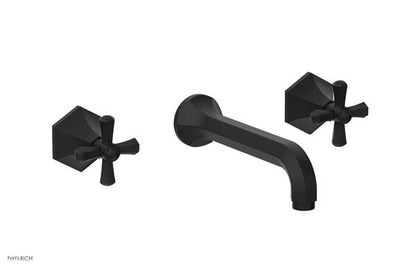 Phylrich - Le Verre La Crosse Wall Tub Set Trim Only - Cross Handles