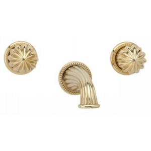 Phylrich - Georgian & Barcelona Wall Tub Set Trim Only - Round Handles