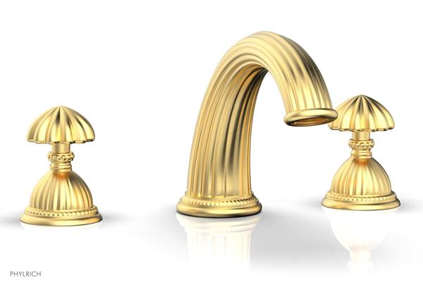 Phylrich - Georgian & Barcelona Deck Mounted Tub Set Trim Only - Round Handles