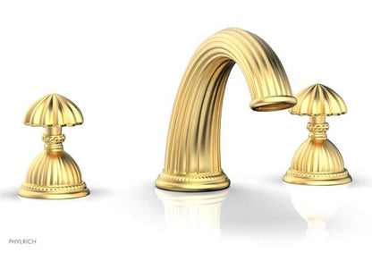 Phylrich - Georgian & Barcelona Deck Mounted Tub Set Trim Only - Round Handles
