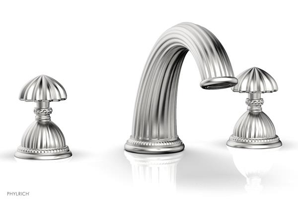 Phylrich - Georgian & Barcelona Deck Mounted Tub Set Trim Only - Round Handles