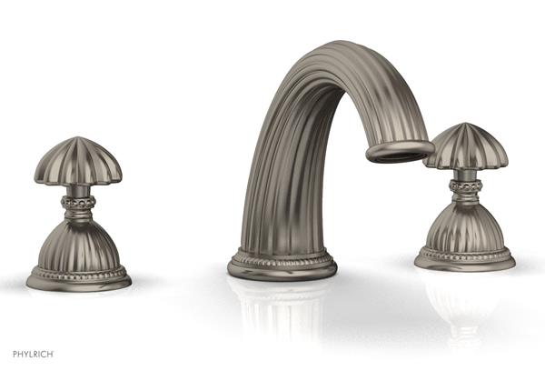 Phylrich - Georgian & Barcelona Deck Mounted Tub Set Trim Only - Round Handles