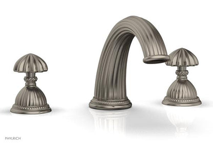 Phylrich - Georgian & Barcelona Deck Mounted Tub Set Trim Only - Round Handles