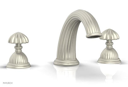 Phylrich - Georgian & Barcelona Deck Mounted Tub Set Trim Only - Round Handles