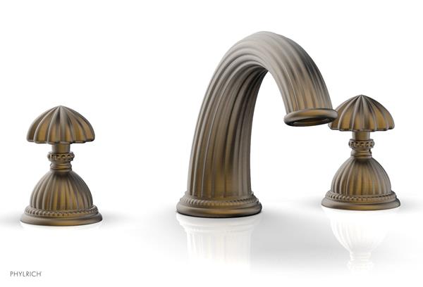Phylrich - Georgian & Barcelona Deck Mounted Tub Set Trim Only - Round Handles