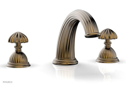 Phylrich - Georgian & Barcelona Deck Mounted Tub Set Trim Only - Round Handles
