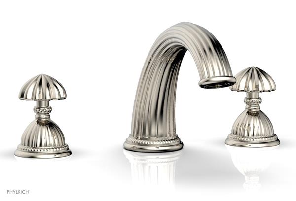Phylrich - Georgian & Barcelona Deck Mounted Tub Set Trim Only - Round Handles