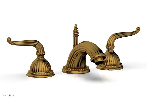 Phylrich - Georgian & Barcelona Widespread Faucet Low Spout - Lever Handles